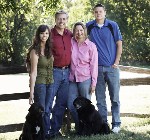 Owners Martin, Cheryl and Family
